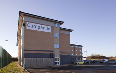 The newly opened Campanile hotel